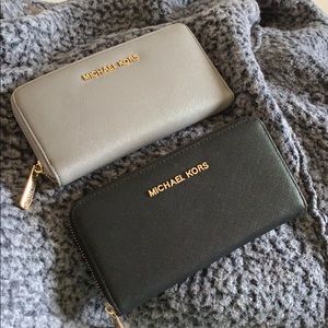 Michael Kors Wallet (Black OR Gray) Brand New